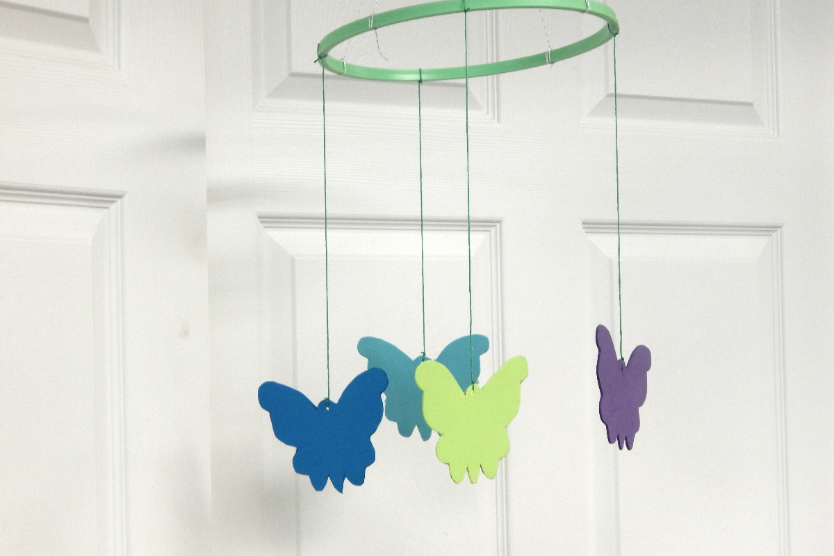 butterfly mobile dementia crafty